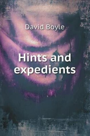 Cover of Hints and expedients