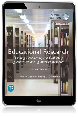 Book cover for Educational Research: Planning, Conducting, and Evaluating Quantitative and Qualitative Research, Global Edition -- Pearson eText (OLP)