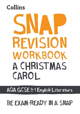 Book cover for A Christmas Carol: AQA GCSE 9-1 English Literature Workbook