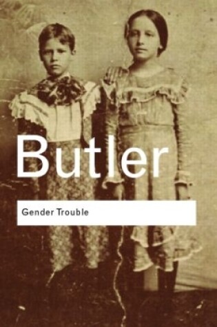 Cover of Gender Trouble
