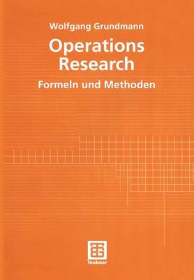 Book cover for Operations Research