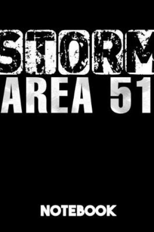 Cover of Storm Area 51 Notebook