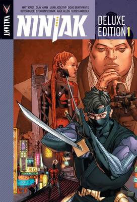 Book cover for Ninjak Deluxe Edition Book 1