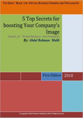 Book cover for 5 Top Secrets for Boosting Your Company's Image