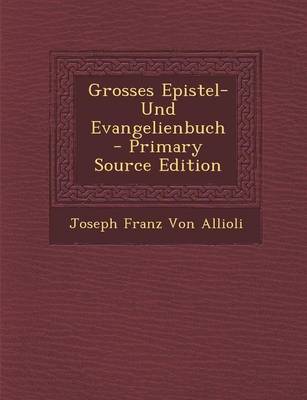 Book cover for Grosses Epistel- Und Evangelienbuch