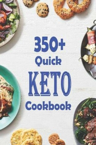 Cover of 350 Quick Keto Cookbook