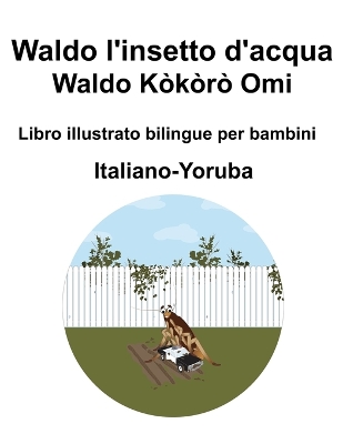 Book cover for Italiano-Yoruba Waldo l'insetto d'acqua / Waldo Kòkòrò Omi Libro illustrato bilingue per bambini