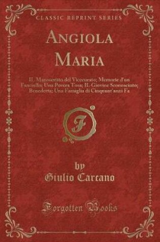 Cover of Angiola Maria