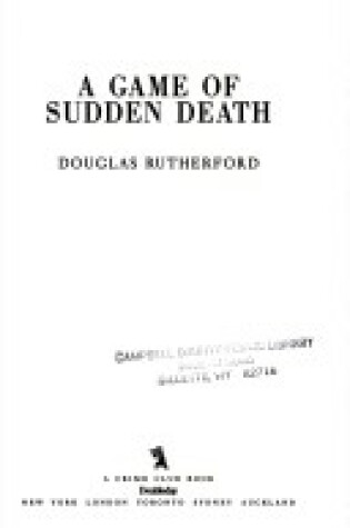 Cover of Game of Sudden Death