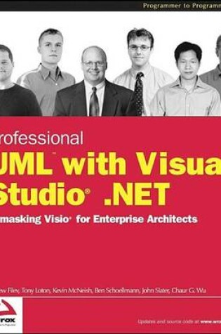 Cover of Professional UML Using Visual Studio .Net