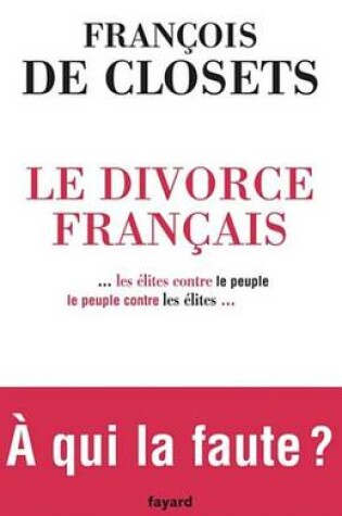 Cover of Le Divorce Francais