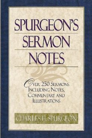 Cover of Spurgeon's Sermon Notes