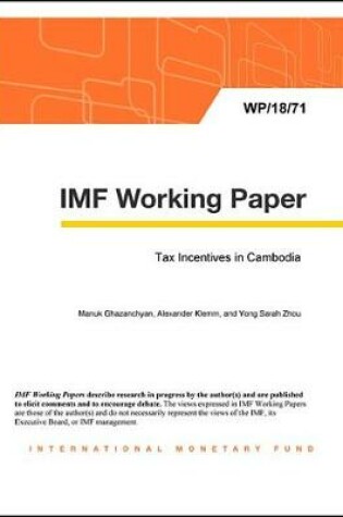 Cover of Tax Incentives in Cambodia