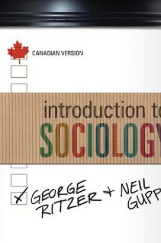 Cover of Introduction to Sociology: Canadian Version