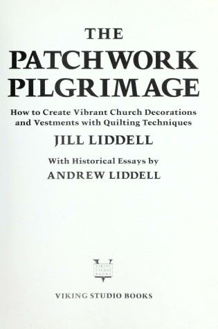 Cover of Liddell Jill : Patchwork Pilgrimage (HB)