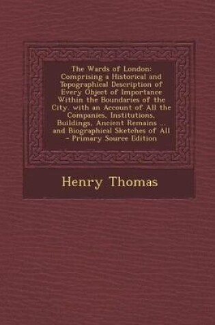 Cover of The Wards of London