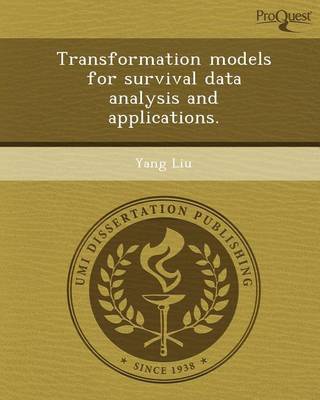 Book cover for Transformation Models for Survival Data Analysis and Applications