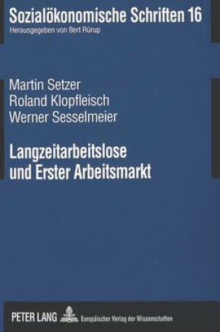 Cover of Langzeitarbeitslose Und Erster Arbeitsmarkt