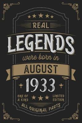 Book cover for Real Legends were born in August 1933