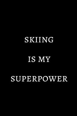 Book cover for Skiing is my superpower