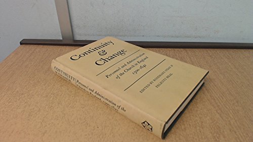 Book cover for Continuity and Change