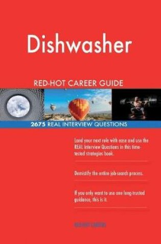 Cover of Dishwasher Red-Hot Career Guide; 2675 Real Interview Questions