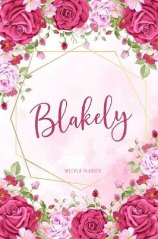 Cover of Blakely Weekly Planner