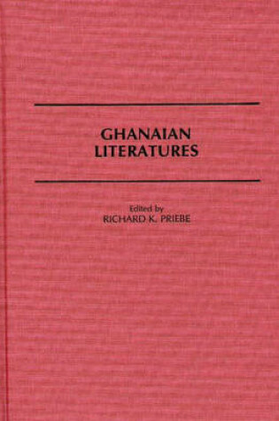 Cover of Ghanaian Literatures