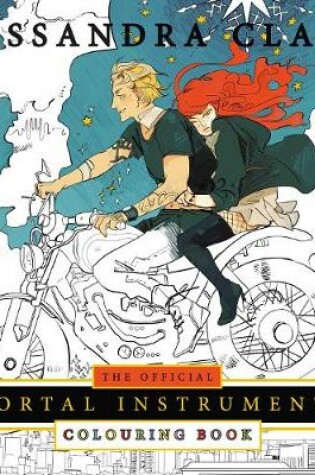 Cover of The Official Mortal Instruments Colouring Book