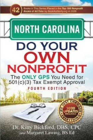 Cover of North Carolina Do Your Own Nonprofit