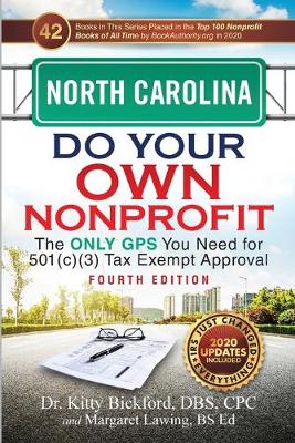 Book cover for North Carolina Do Your Own Nonprofit