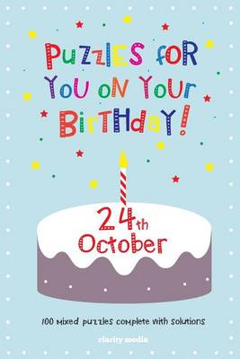 Book cover for Puzzles for you on your Birthday - 24th October