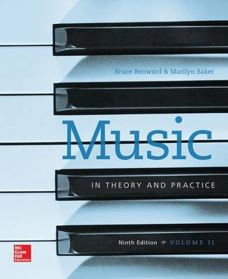 Cover of Music in Theory and Practice, Vol. 2 with Workbook