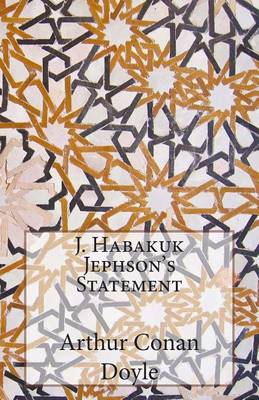 Book cover for J. Habakuk Jephson's Statement