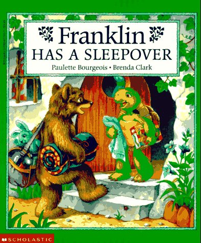 Book cover for Franklin Has a Sleepover