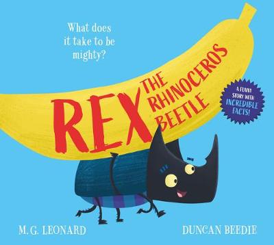 Book cover for Rex the Rhinoceros Beetle (HB)