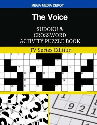 Book cover for The Voice Sudoku and Crossword Activity Puzzle Book