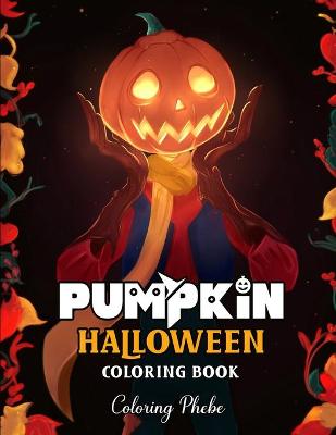 Book cover for Pumpkin Halloween Coloring Book