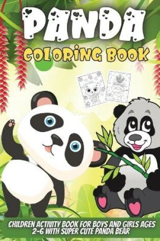 Cover of Panda Coloring Book