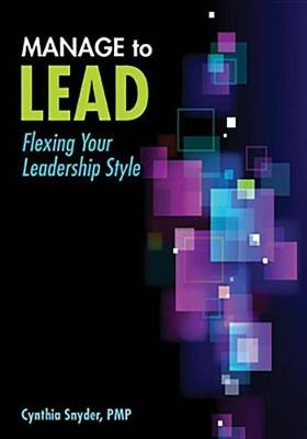 Book cover for Manage to Lead