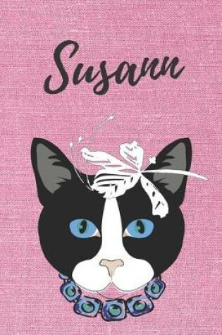 Cover of personalisiertes Notizbuch Katze / Malbuch / Tagebuch / Journal / DIN A5 / Geschenk Susann