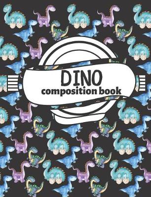 Book cover for Dino Composition Book