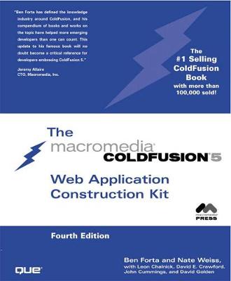 Book cover for ColdFusion 5 Web Application Construction Kit