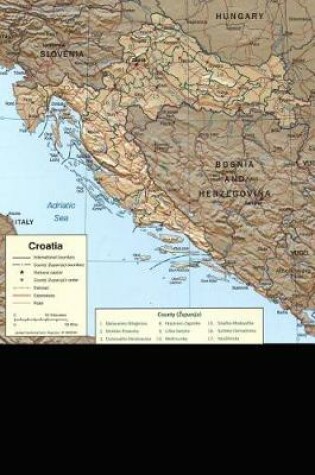 Cover of Current Map of Croatia Journal