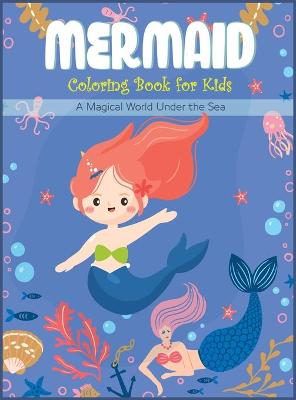 Book cover for MERMAID Coloring Book For Kids