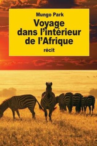 Cover of Voyage dans l'interieur de l'Afrique