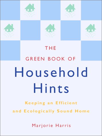 Book cover for The Green Book of Household Hints