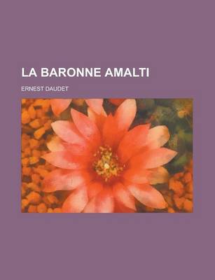 Book cover for La Baronne Amalti