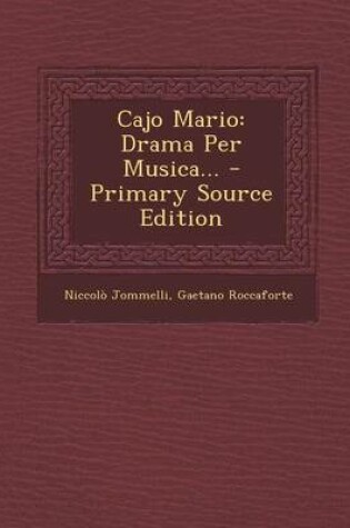 Cover of Cajo Mario