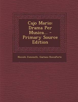 Book cover for Cajo Mario